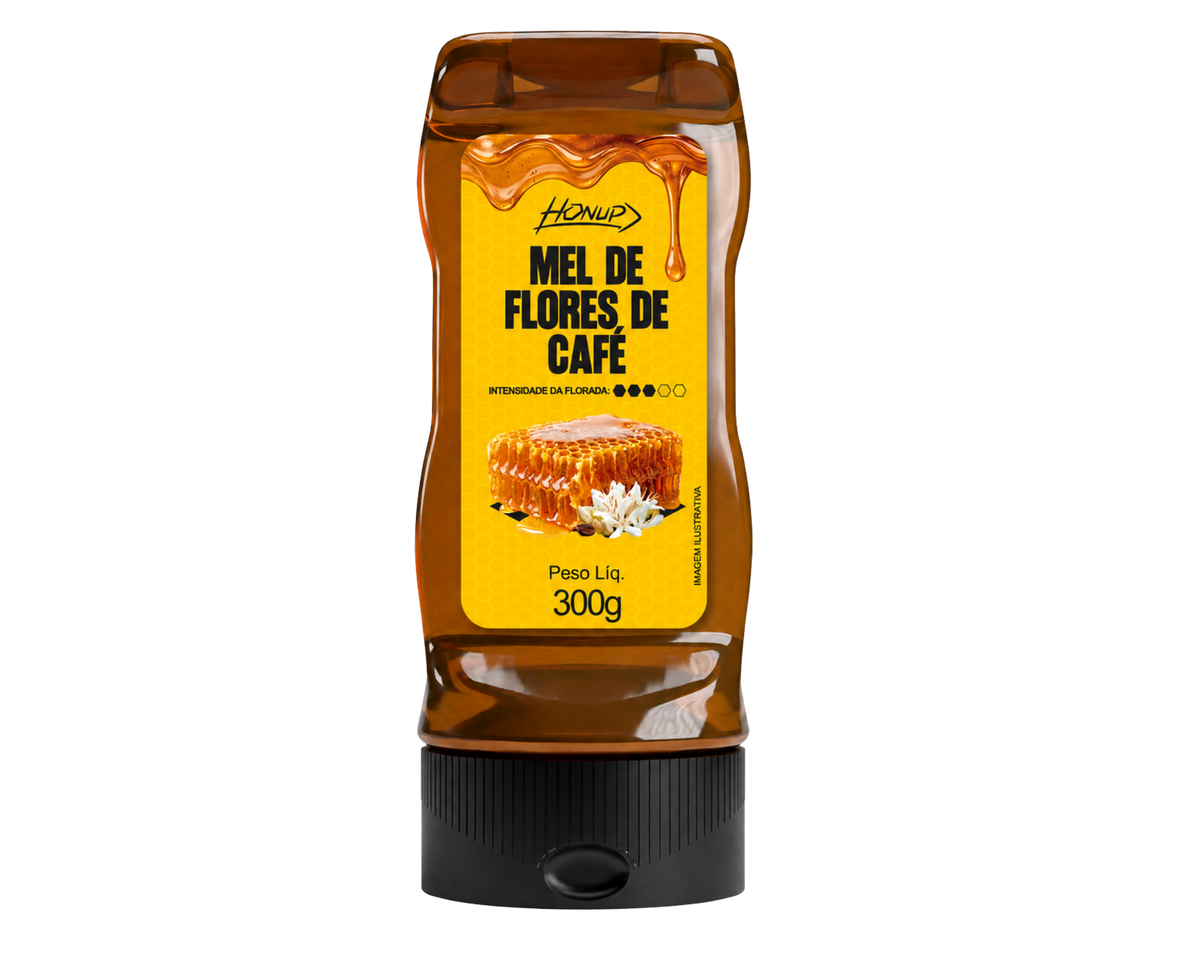 Bisnaga de Mel de Flores de Café Honup 300g