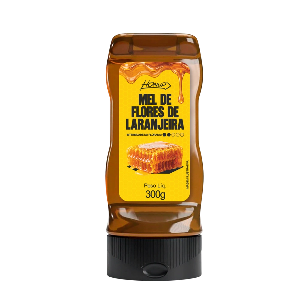 Bisnaga de Mel de Flores de Laranjeira Honup 300g